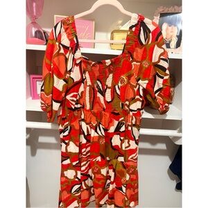 Floral Print Women's Dress